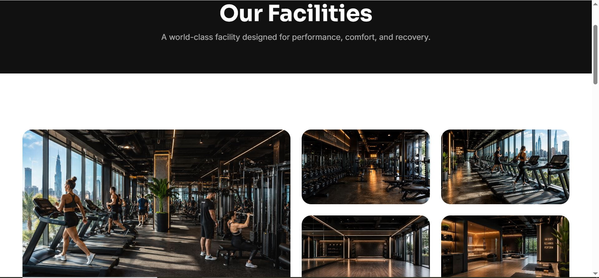VELORA Fitness Screenshot
